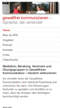 Mobile Screenshot of gewaltfreikommunizieren.ch